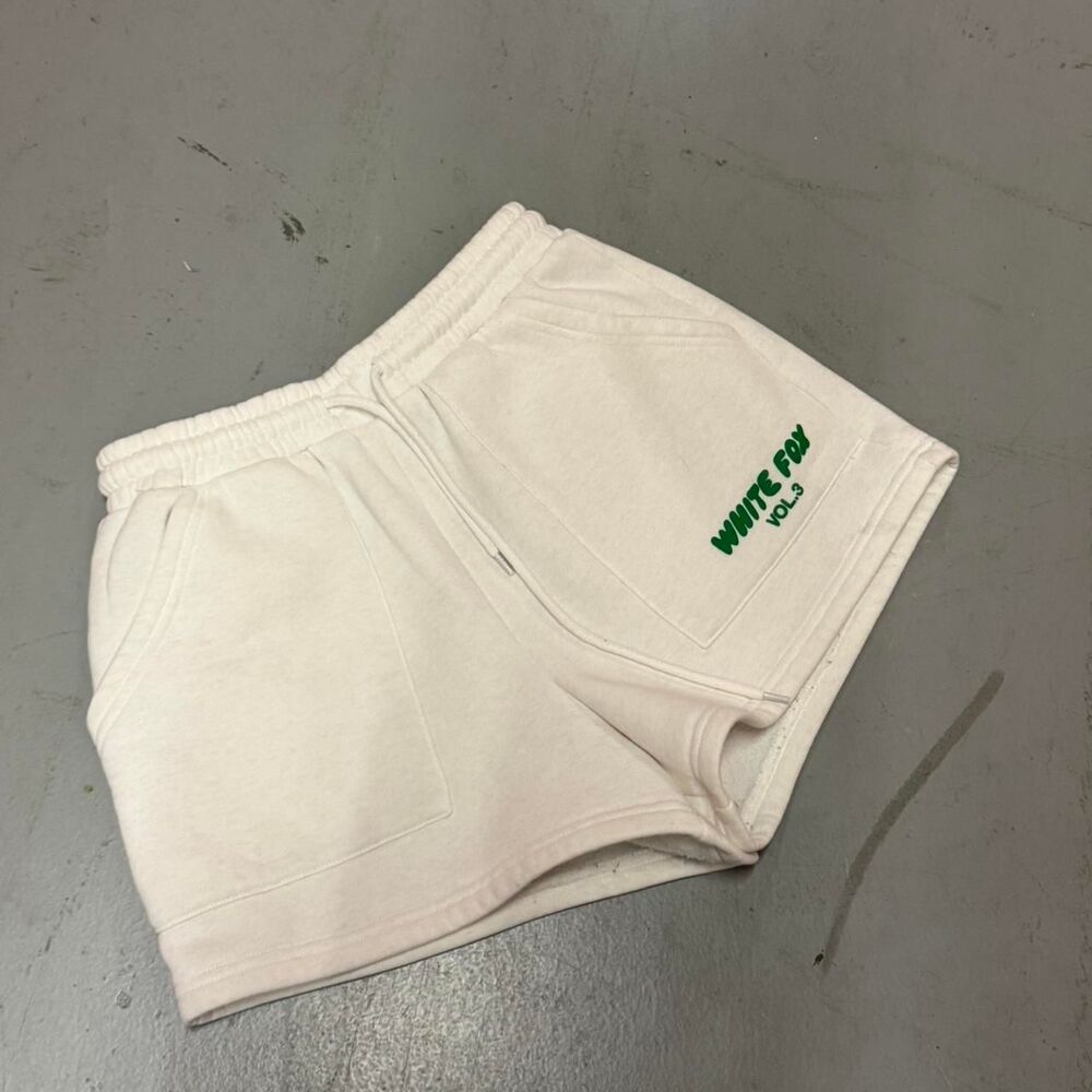 White Fox white sweat shorts Size XS